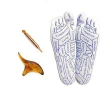 Foot Massage Acupressure Socks (SOCKS + STICK)